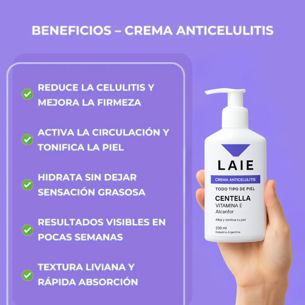 Crema Anticelulitis - 200ml Laie