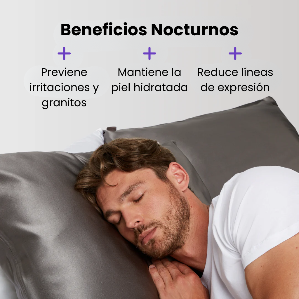 X2 Fundas Premium de Satén - Anti Age & Anti Frizz