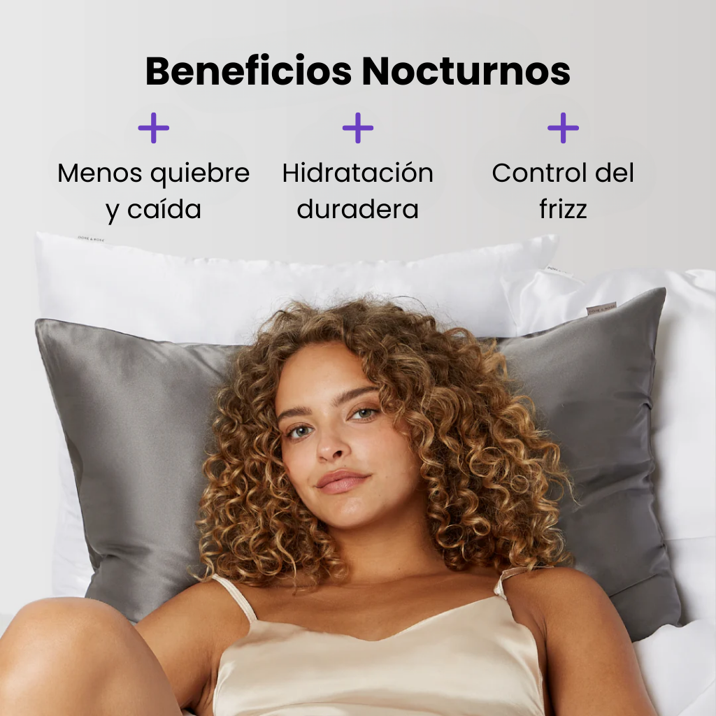 X2 Fundas Premium de Satén - Anti Age & Anti Frizz