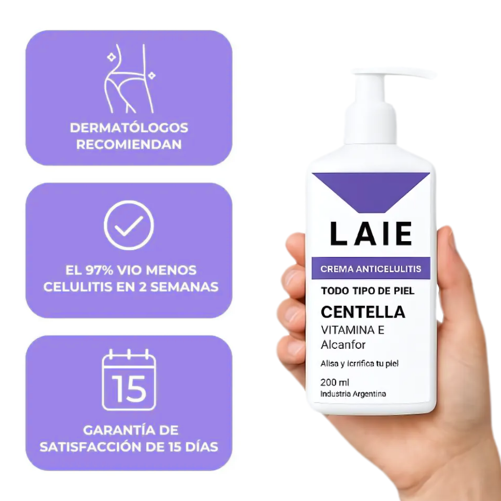 Crema Anticelulitis - 200ml Laie