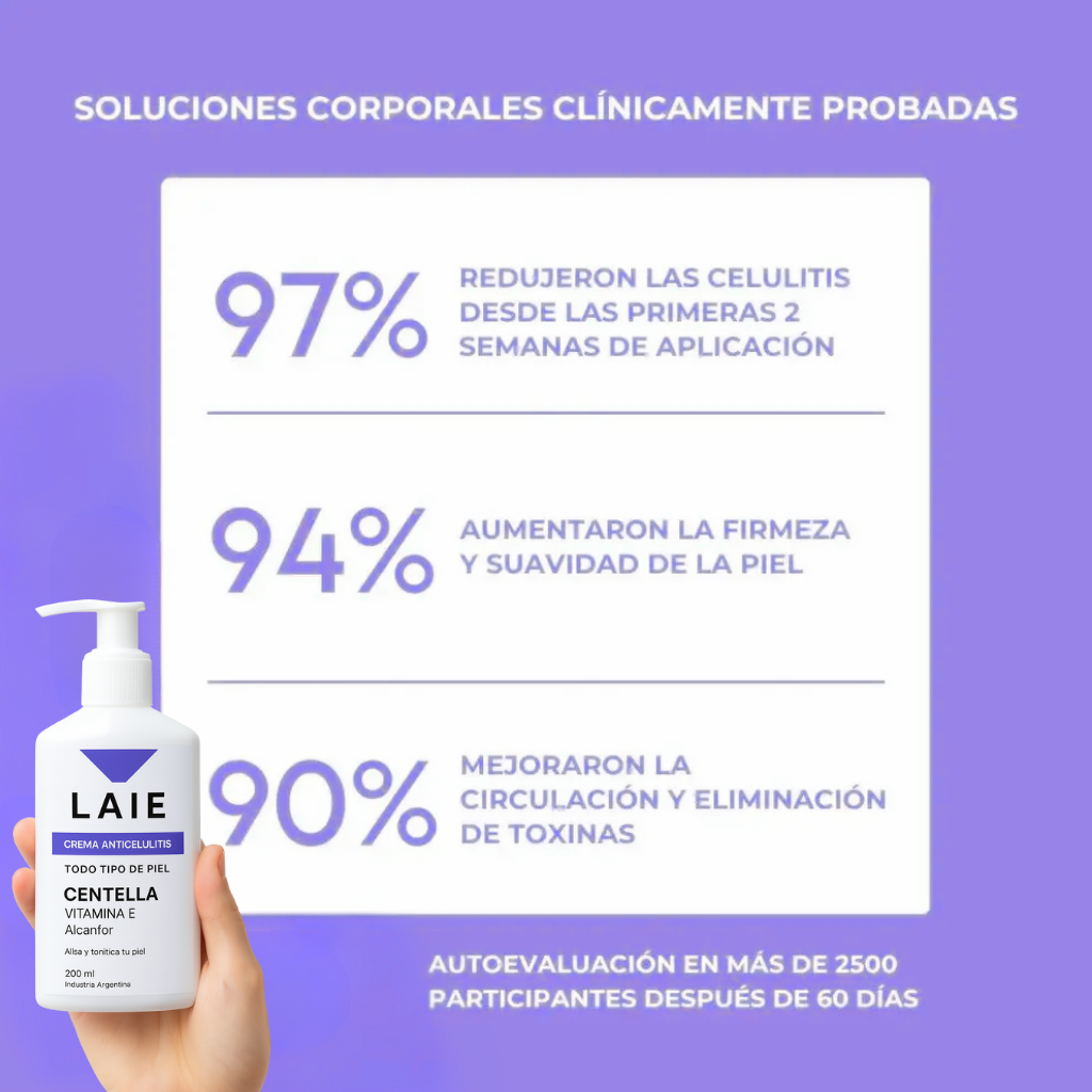 Crema Anticelulitis - 200ml Laie