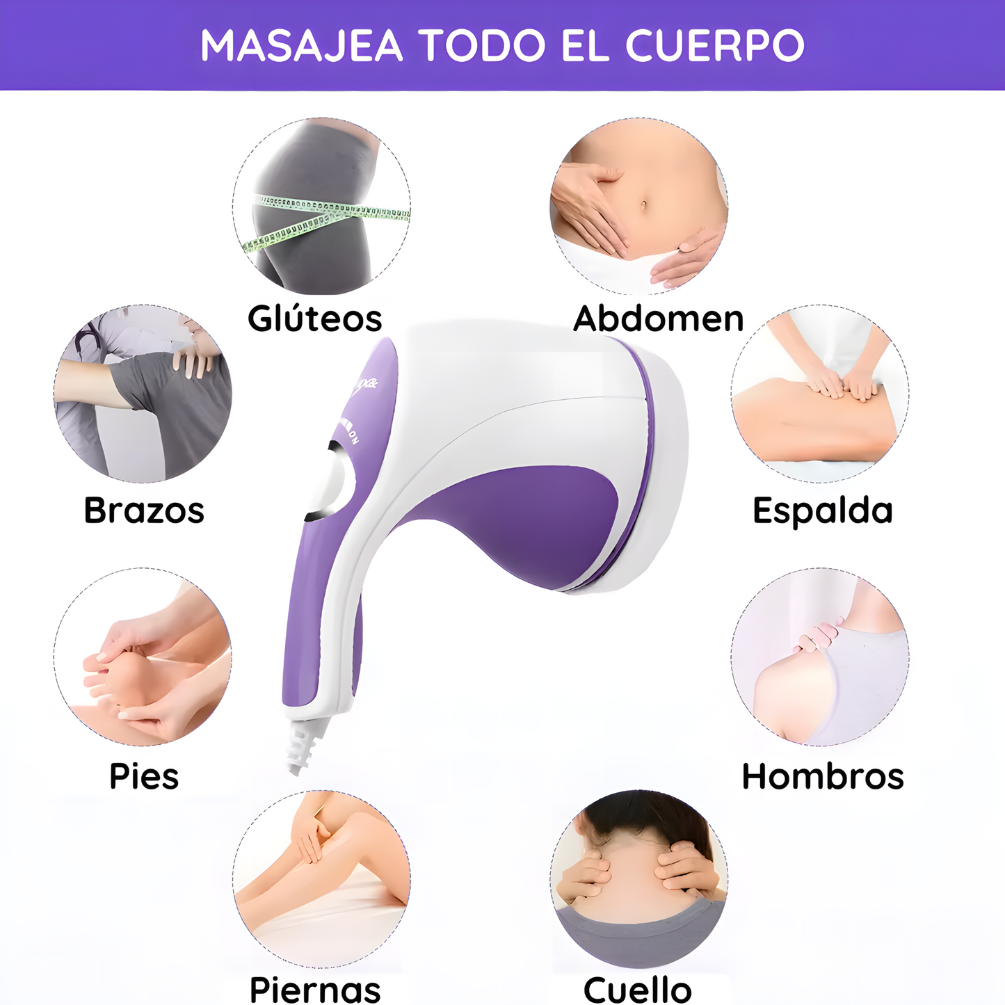 Pack Masajeador Anticelulítico 5 en 1