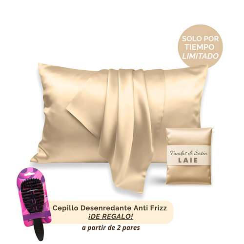 X2 Fundas Premium de Satén - Anti Age & Anti Frizz