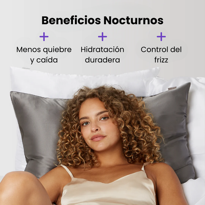 X2 Fundas Premium de Satén - Anti Age & Anti Frizz